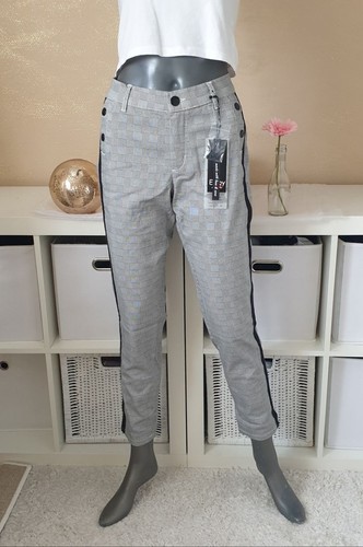 Damen karo hose stoffhose - hose,