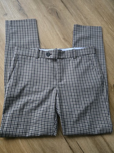 Mango karierte stoffhose - karierte,