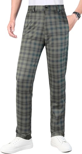 Herren stoffhose kariert - herren,