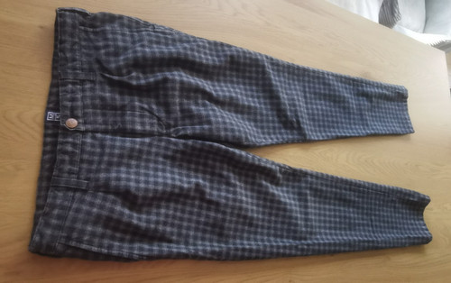 Karierte herren stoffhose - herren,