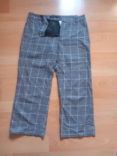 Zara damen hose kariert - zara,