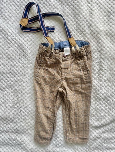 Hose kariert beige - kariert, braun