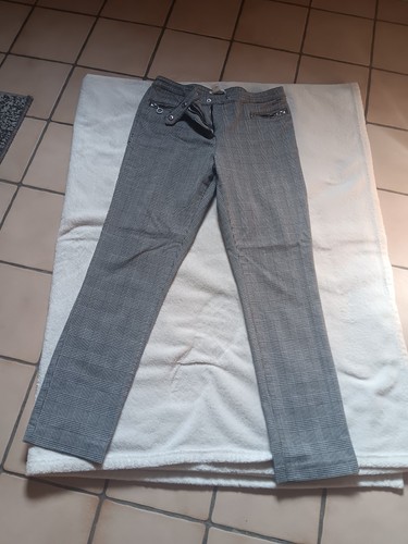 Stoffhose damen grau - stoffhose,