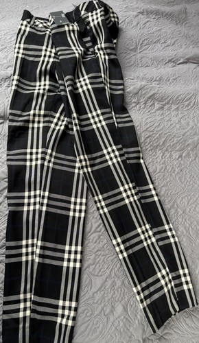 Damen hose stoff kariert - hose,