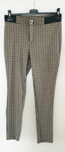 Hose stoffhose braun schwarz - hose,