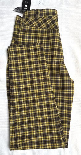 Karierte hose aus wollstoff - hose,