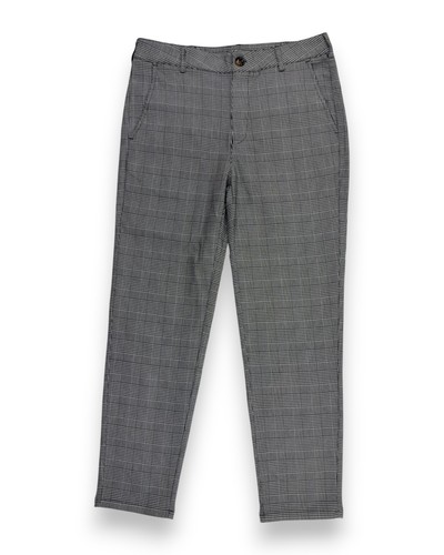 Herren stoffhose kariert grau - herren,